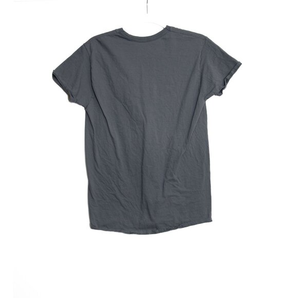 Fruit Of The Loom Mens V-Neck T-Shirt Medium 100% Cotton Charcoal Gray - Picture 6 of 10